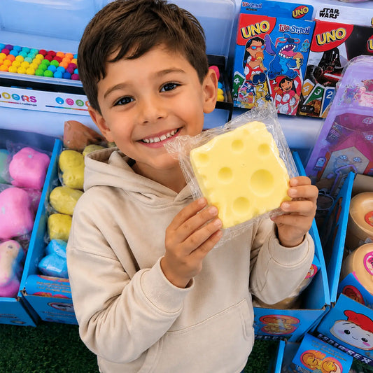 Squishy Queso - Esponja - Recurso Sensorial